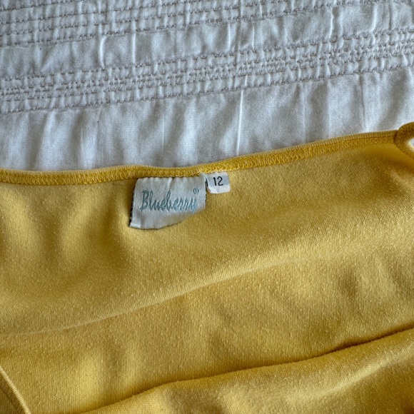 Vintage Yellow Floral Baby Tank 🌼 - Picture 5 of 5